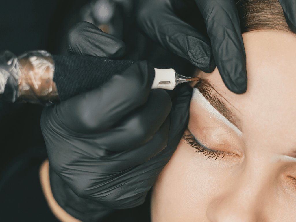 eyebrows shading
